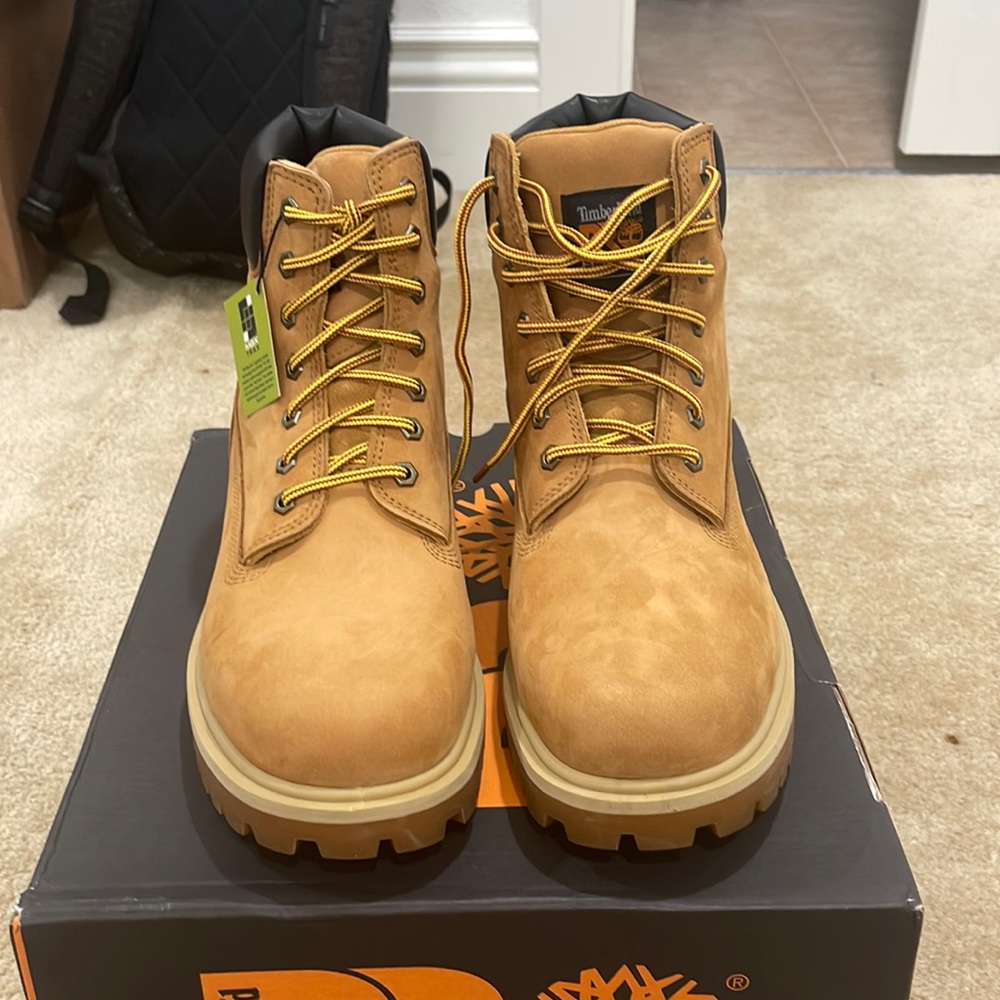 TIMBERLAND PRO DIRECT 6" STEEL TOE BOOTS 11